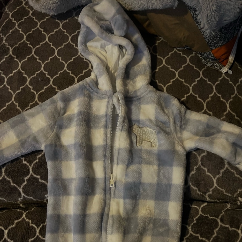 Footie cozy coat